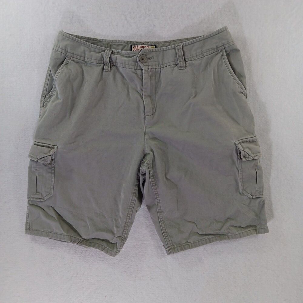 Caribbean Joe Cargo Shotts Women's Size 14P Green